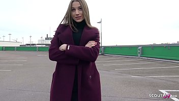 GERMAN SCOUT - CUTE RUSSIAN TEEN SEDUCE TO SEX FOR MONEY AT REAL STREET CASTING