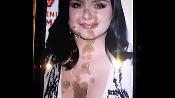 MONSTER LOAD cum tribute for Ariel Winter all over her face and beautiful tits